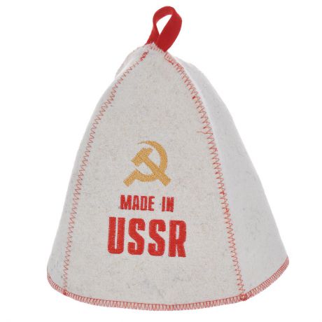 Шапка банная "Made in USSR", войлок