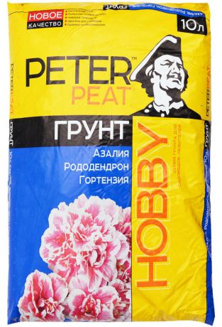 Грунт для растений Peter Peat "Азалия. Рододендрон. Гортензия", 10 л