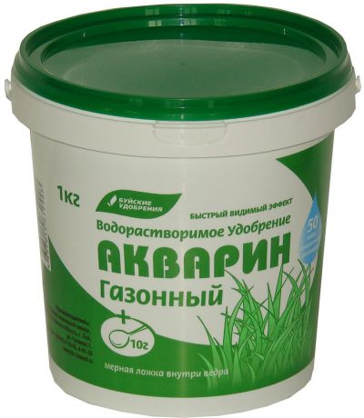 Удобрение комплексное Буйские Удобрения "Акварин газонный", 1 кг