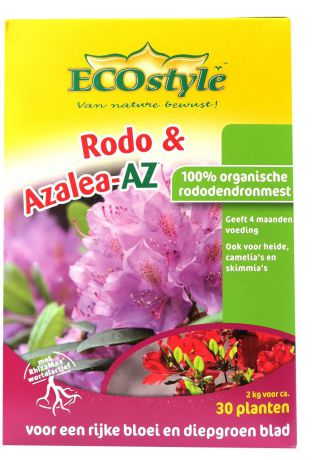 Удобрение натуральное органическое "EcoStyle", для любых сортов Рододендронов, 2 кг на 20 кв. м