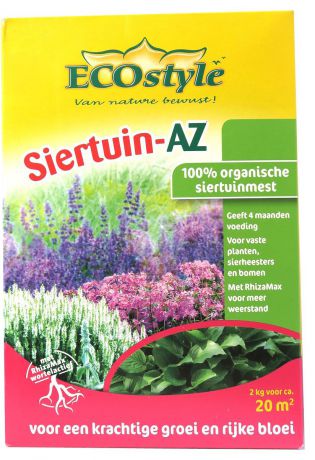Удобрение натуральное органическое "EcoStyle", для овощей, фруктов, ягод, 2 кг на 20 м2