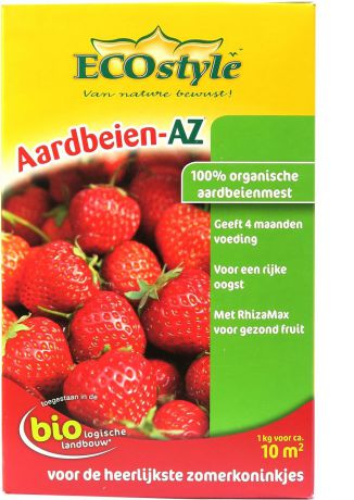 Удобрение натуральное органическое "EcoStyle", для ягодных и фруктовых культур, 1 кг на 10 м2