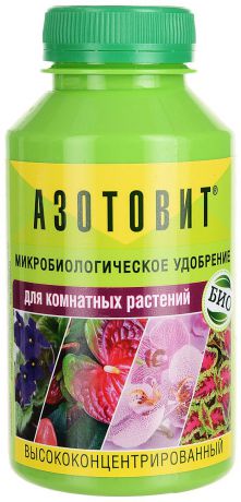 Удобрение микробиологическое Азотовит для комнатных растений, А10456, 220 мл