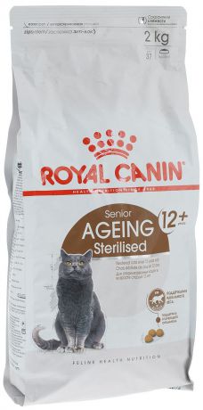 Корм сухой Royal Canin "Senior Ageing Sterilised", для стерилизованных кошек старше 12 лет, 2 кг