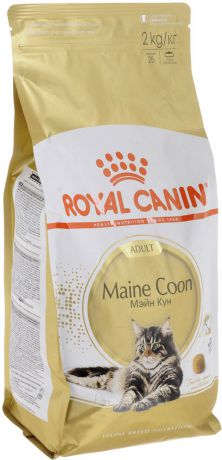 Корм сухой Royal Canin "Maine Coon Adult" для кошек породы мейн-кун в возрасте старше 15 месяцев, 2 кг. 455020-542020
