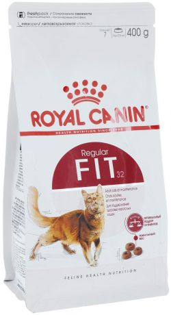 Корм сухой Royal Canin "Fit 32" для кошек, имеющих доступ на улицу, 400 г. 62377