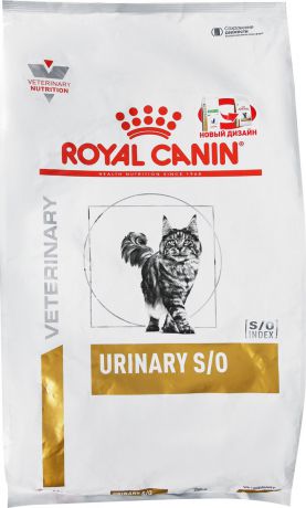 Корм сухой Royal Canin "Vet Urinary S/O LP34", для кошек при лечении и профилактике мочекаменной болезни, 7 кг