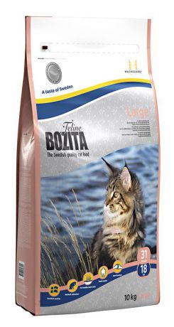 Корм сухой Bozita "Feline Funktion Large", для кошек крупных пород, 10 кг