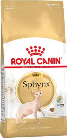 Корм сухой Royal Canin "Sphynx Adult", для кошек породы Сфинкс старше 12 месяцев, 2 кг