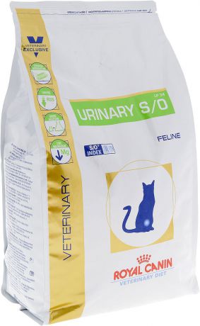 Корм сухой диетичесий Royal Canin "Urinary S/O LP34" для кошек, при заболеваниях мочекаменной болезнью, 3,5 кг