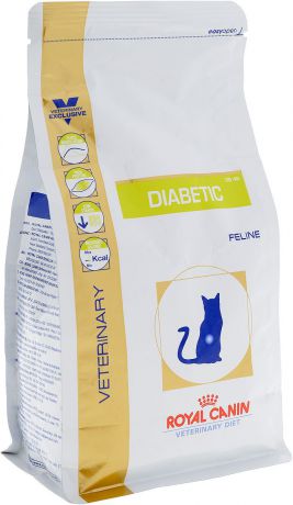 Корм сухой диетический Royal Canin "Diabetic DS46" для кошек, при сахарном диабете, 400 г