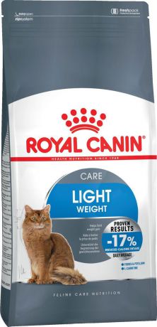Корм сухой Royal Canin "Light Weight Care", для взрослых кошек в целях профилактики избыточного веса, 2 кг