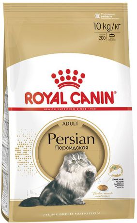 Корм сухой Royal Canin "Persian Adult", для взрослых кошек персидских пород старше 12 месяцев, 10 кг