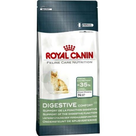 Корм сухой Royal Canin "Digestive Comfort 38", для взрослых кошек с чувствительным пищеварением, 400 г