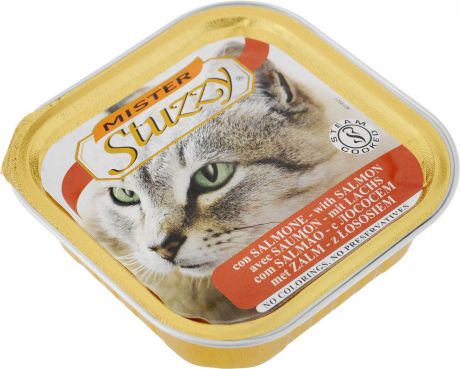 Консервы для кошек Stuzzy "Mister", с лососем, 100 г