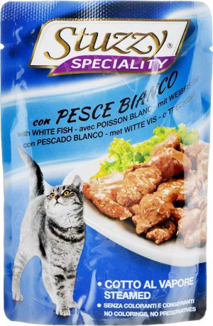 Консервы для кошек Stuzzy "Speciality", с треской, 100 г