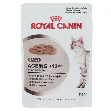 Консервы Royal Canin "Ageing +12", для кошек старше 12 лет, 85 г