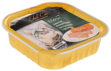 Консервы для кошек "Edel Cat", паштет с кроликом, 100 г