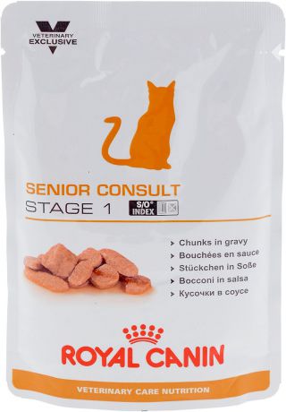 Консервы Royal Canin "Senior Consult Stage 1" для кошек старше 7 лет, 100 г