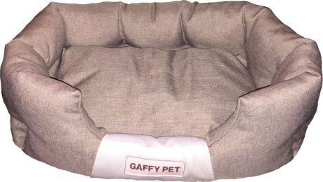 Лежак для животных Gaffy Pet "One", цвет: латте, 75 х 50 х 26 см