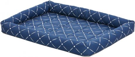 Лежак для животных MidWest Ashton, цвет: синий, 76 х 53 см