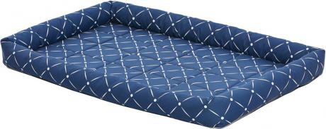 Лежак для животных MidWest Ashton, цвет: синий, 91 х 58 см