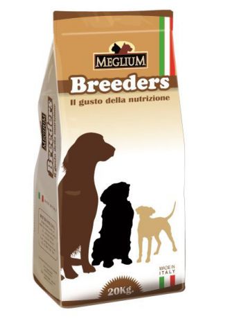 Корм сухой Meglium "Sensible Breeders" для взрослых собак с чувствительным пищеварением, ягненок с рисом, 20 кг