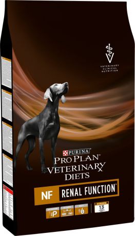 Корм сухой Purina Veterinary Diets "NF", для взрослых собак, при патологии почек, 3 кг