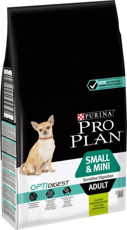 Корм сухой Pro Plan "Optidigest" для собак мелких и карликовых пород с чувствительным пищеварением, с ягненком и рисом, 7 кг