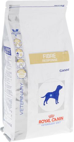 Корм сухой диетический Royal Canin "Fibre Response FR 23" для собак, при нарушении пищеварения, 2 кг
