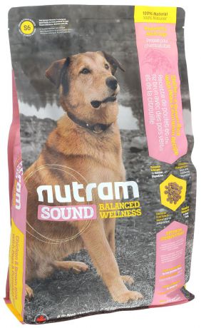 Корм сухой Nutram "Sound Adult Dog" для взрослых собак, 2,72 кг