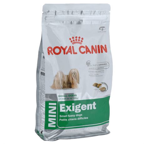 Корм сухой Royal Canin "Mini Exigent", для собак мелких пород, привередливых в питании, 800 г
