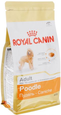 Корм сухой Royal Canin "Poodle Adult", для собак породы пудель в возрасте старше 10 месяцев, 500 г