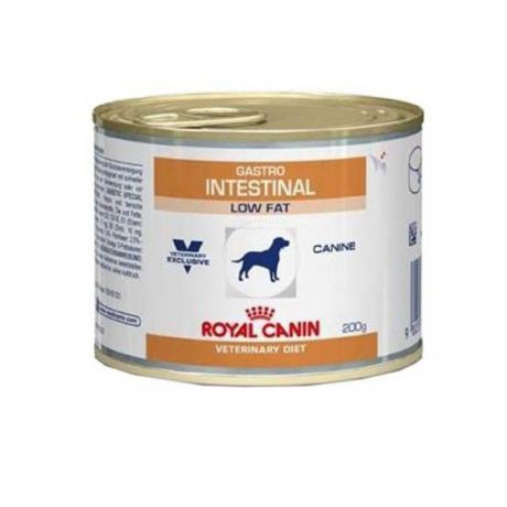 Консервы Royal Canin "Vet Gastro Intestinal Low Fat", с ограниченным содержанием жиров, для собак при нарушениях пищеварения, 200 г