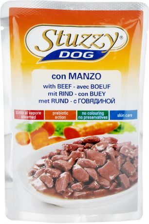 Консервы для собак Stuzzy "Dog", говядина в соусе, 100 г