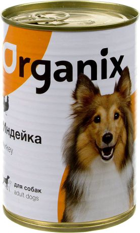 Консервы для собак с индейкой "Organix", 410 г