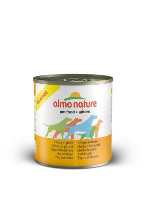 Консервы для собак Almo Nature "Classic", куриные бедрышки, 280 г
