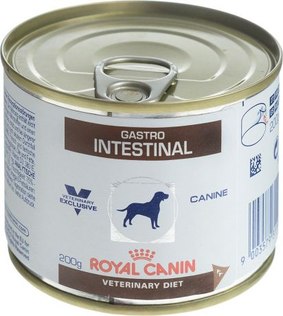 Консервы для собак Royal Canin "Gastro Intestinal", при нарушениях пищеварения, 200 г