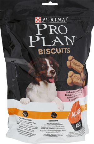 Лакомство для собак "Pro Plan", лосось, рис, 400 г