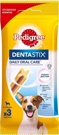 Лакомство Pedigree Denta Stix для собак мелких пород, 45 г