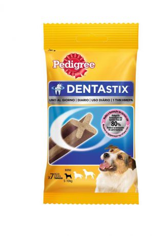 Лакомство Pedigree "Denta Stix", для собак мелких пород, 110 г