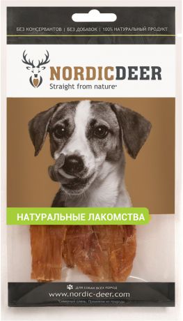 Лакомство для собак Nordic Deer "Хорда говяжья", 15 см, 40 г