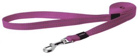 Поводок для собак Rogz "Utility ", удлиненный, цвет: розовый, ширина 1,6 см. Размер M