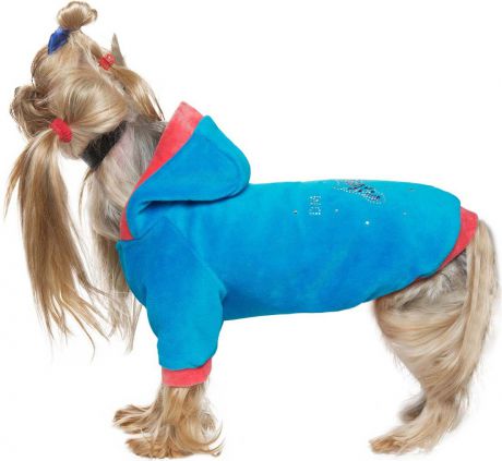 Куртка велюровая для собак Dogmoda "Dog", унисекс. Размер XL