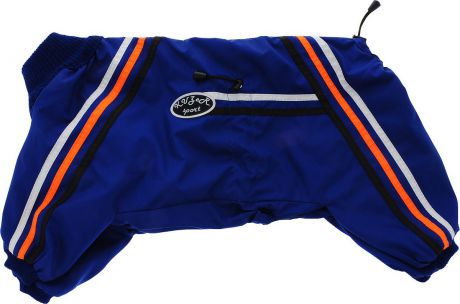 Одежда для собак Kuzer-Moda "Спринт", комбинезон унисекс, двухслойный, KZ003385, королевский синий, размер 27