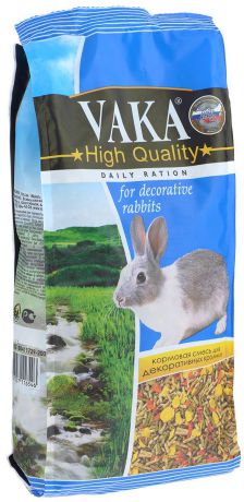 Корм сухой Вака "High Quality" для декоративных кроликов, 1 кг