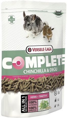 Корм для шиншилл и дегу Versele-Laga "Complete Chinchilla & Degu", 1,75 кг