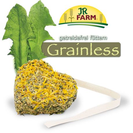 Лакомство для грызунов JR Farm "Grainless. Сердце с лепестками", 90 г, арт.13578