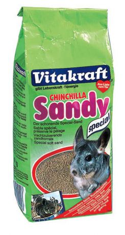 Песок для шиншилл Vitakraft "Chinchilla Sandy", 1 кг