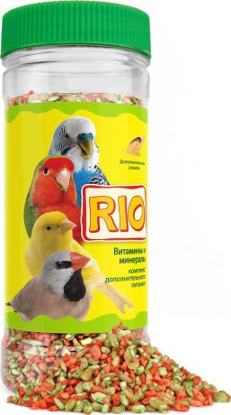 Витаминно-минеральная смесь "RIO", для всех видов птиц, 220 г